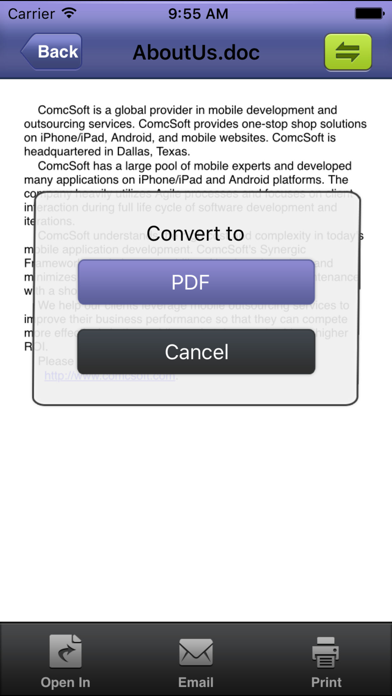 iConverter Pro –  PDF... screenshot1