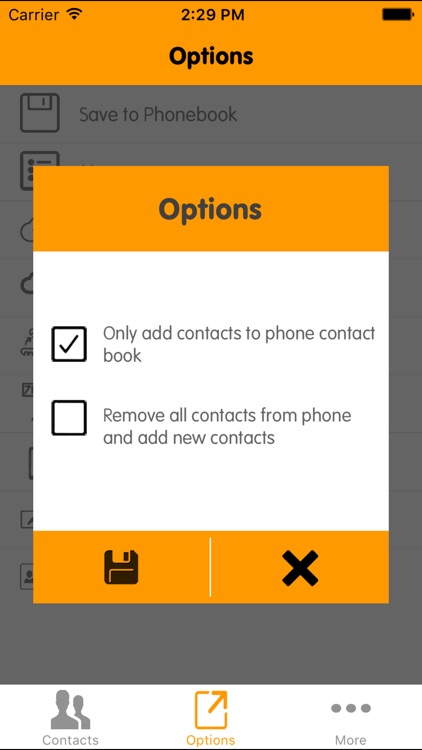 eContacts Lite : Phonebook Backup