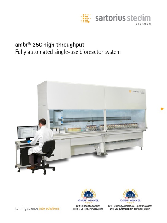 ambr 250 high throughput iBrochure