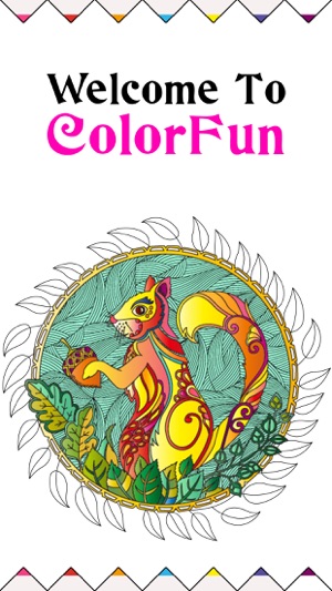 ColorFun - Adult Coloring Book With Editable Text(圖1)-速報App