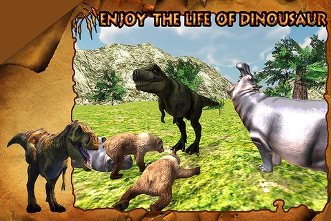 Life of Angry Wild Dinosaur 3D Simulator screenshot 2