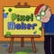 PixelMaker is a drawing program designed specifically for making pixel art