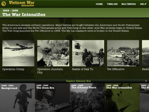 Vietnam War Interactive Free screenshot 3