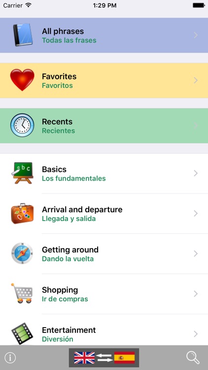 English / Spanish Talking Phrasebook Translator Dictionary - Multiphrasebook screenshot-0
