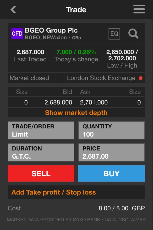 G&T Trader screenshot 3