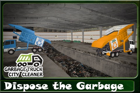 Garbage Truck City Cleaner 3D screenshot 3