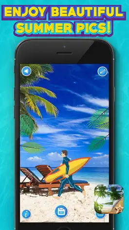 Game screenshot Summer Beach Wallpaper – Beautiful Tropical Island and Paradise Vacation Background.s hack