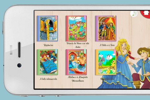 Classic bedtime stories 2 tales for kids between 0-8 years old Premium screenshot 2