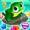 Nibbler Frog 2 - Gummy Candy Match 3 Puzzle, Free Sweet Games For Kids