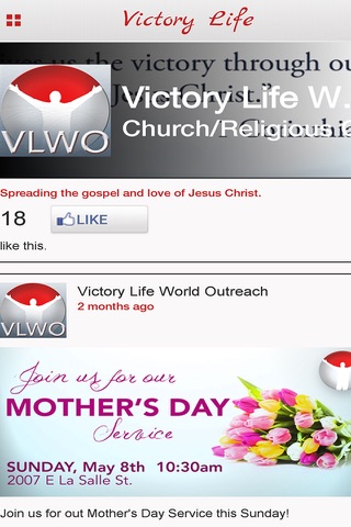 Victory Life World Outreach screenshot 3