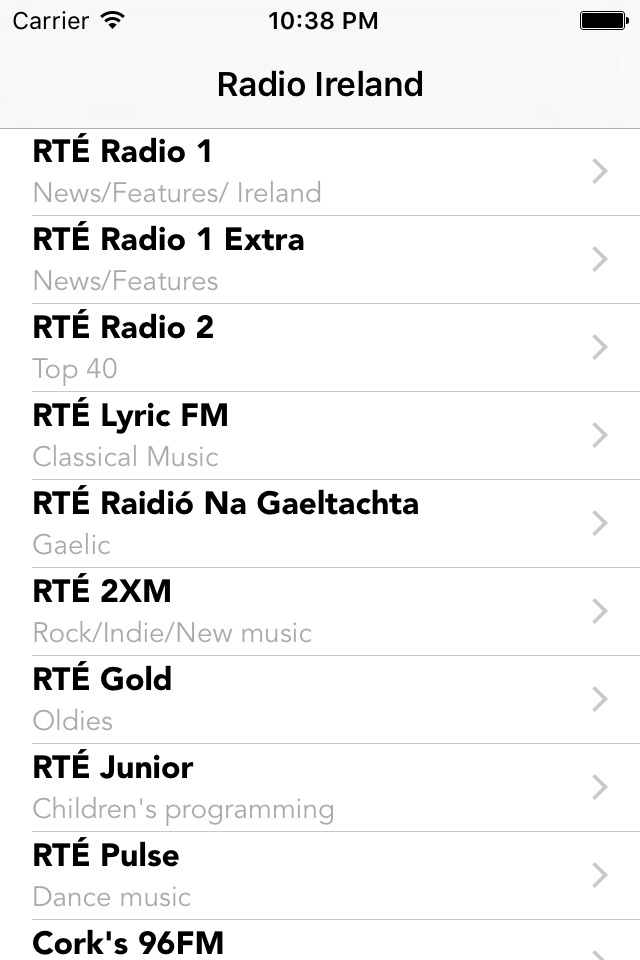 Irish Ireland Radio Stations - Northern Radioplayer screenshot 2