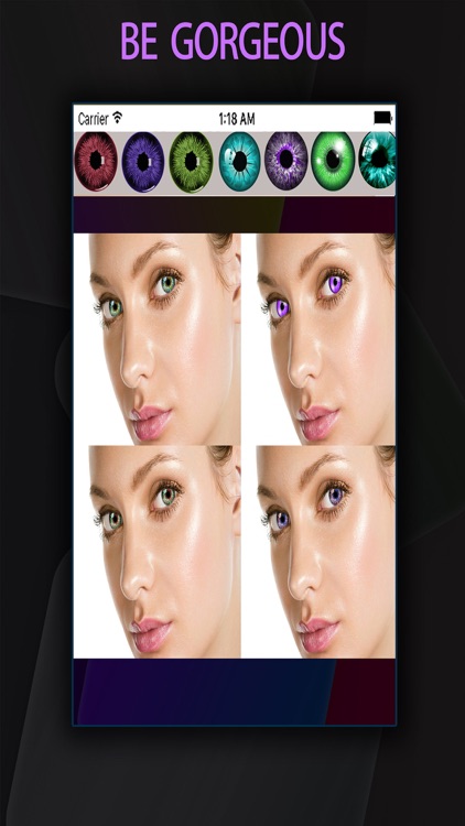 Girls Eye Changer - Replace Eye Color With Various Color Effects