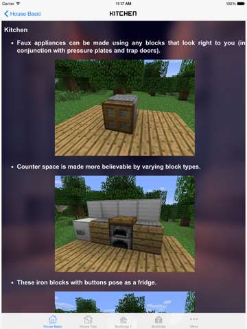 Screenshot #5 pour House tips and ideas guide for Minecraft - Step by step build your home