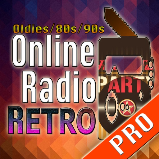 Online Radio Retro PRO - The best Retro Oldies Nostalgie ! icon