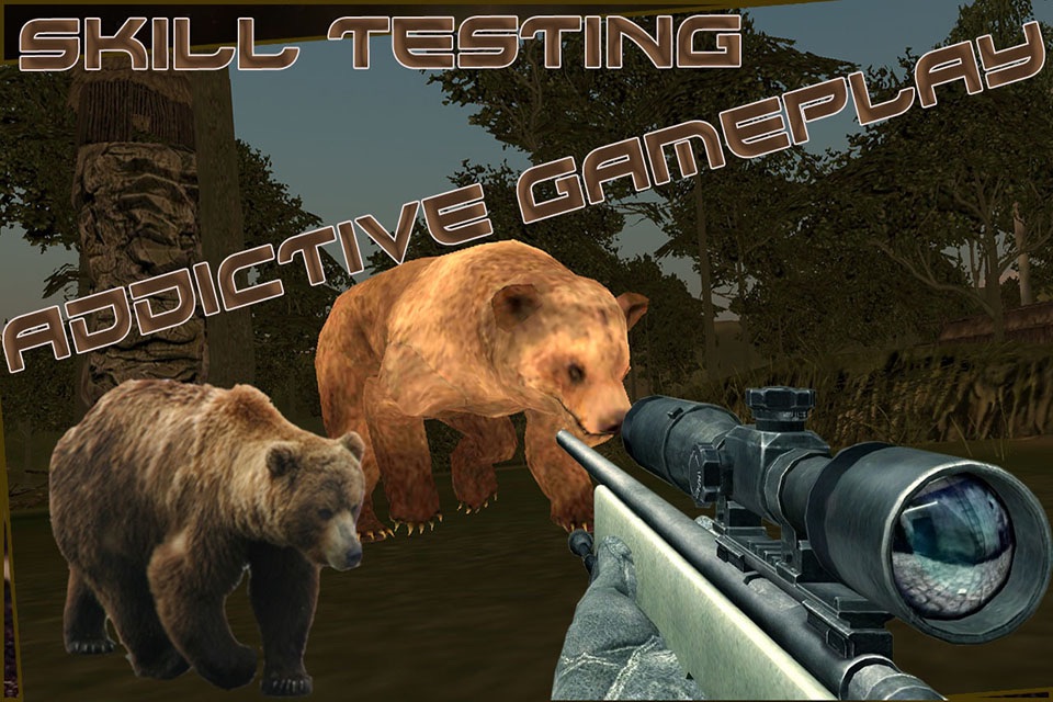 Wild Bear Hunter 2016 : Jungle Beast Hunting Simulation 3d : full fun free game screenshot 4