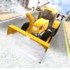 Winter Snow Plow Truck Driver - Drive City Crane & Snowblower To Excavate The Snow With Excavator