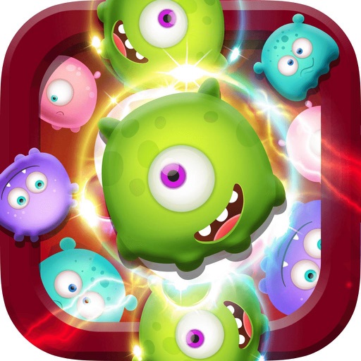 Happy Monster: Line Mania Game icon