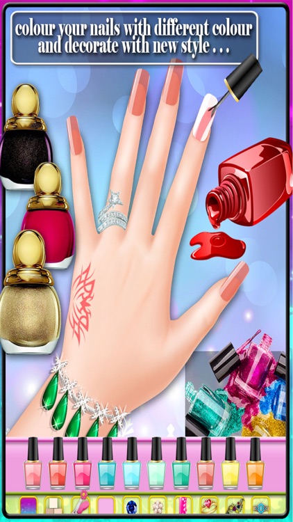 Wedding nail art salon - Nail design for girls