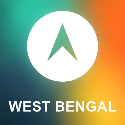 West Bengal, India Offline GPS : Car Navigation icon