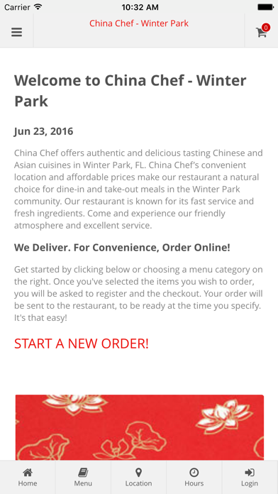 How to cancel & delete China Chef - Winter Park Online Ordering from iphone & ipad 1