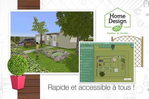 Home Design 3D Outdoor Garden screenshot 2