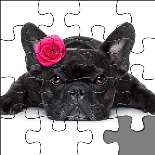 Puppy-Puzzle Animal Jigsaw With Cute Baby Dog Puzzle Bits-Pieces icon