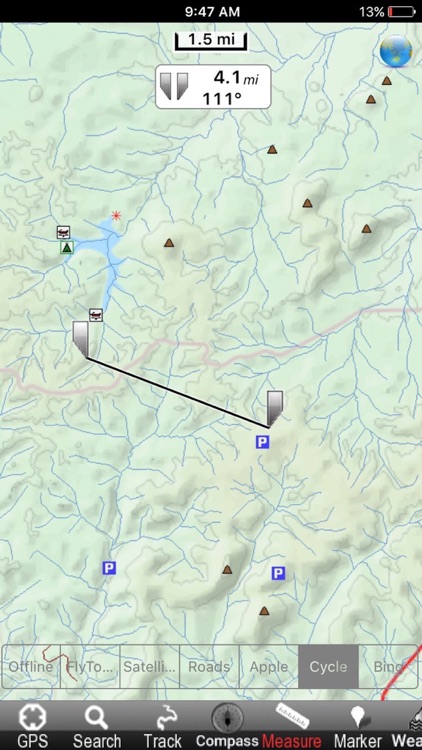 Mark Twain National Forest - GPS Map Navigator