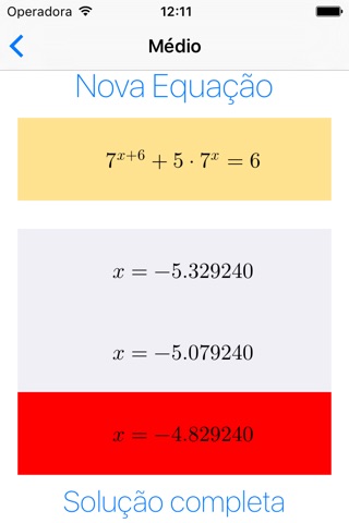 Exponential Equations   ++ screenshot 3