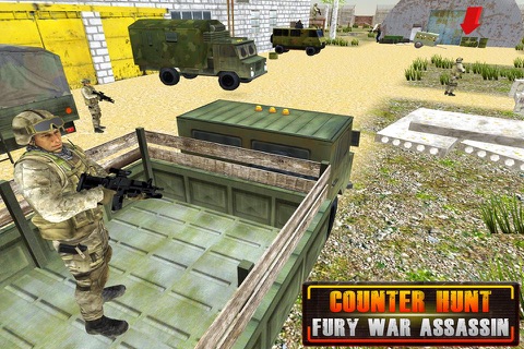 Counter Hunt Fury: War Assassin - Special Commando Army Defence Contract Killer screenshot 2