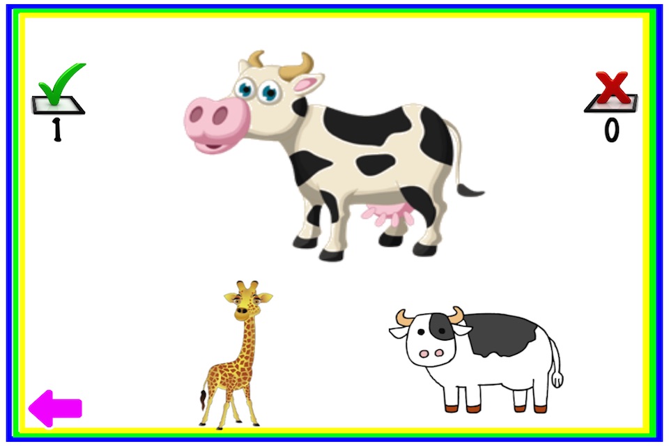 Animals Learn, Identify & Puzzle game for Toddler & Preschool kids screenshot 3