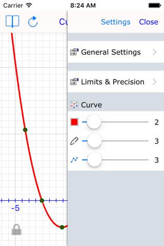 Curve Fit Graph Calc Lite screenshot 4