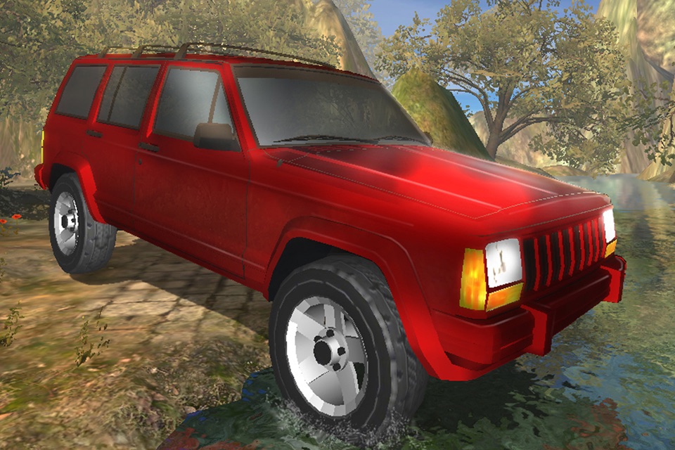 3D Noja Jeep Parking 2 - eXtreme Off Road 4x4 Driving & Racing Simulator screenshot 2