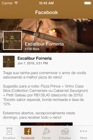 Excalibur Forneria screenshot 2