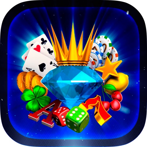 777 A Casino Diamond Golden Gambler Slots Game - FREE Slots Game icon