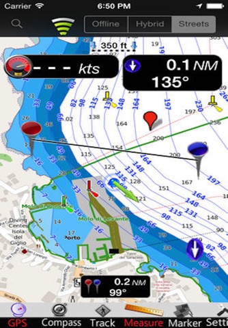 Giglio Is. GPS Nautical Charts screenshot 3
