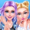 Have a great time in this fun fashion game dressing up and doing makeup for the BFFs