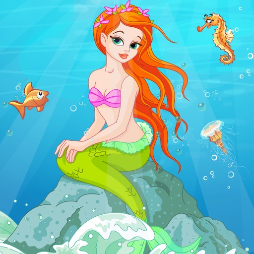 Mermaid Princess Survival Icon