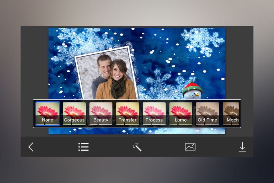 Snowfall Photo Frames - Creative Frames for your photo screenshot 3