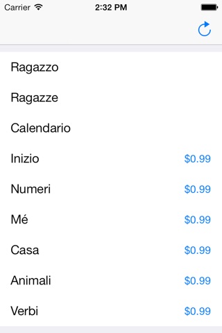 iSpell Italian for Toddlers screenshot 2
