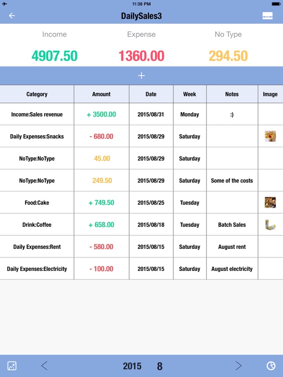 Daily Sales Tracker 3 HD-Inventory Tracker,Manager screenshot-3