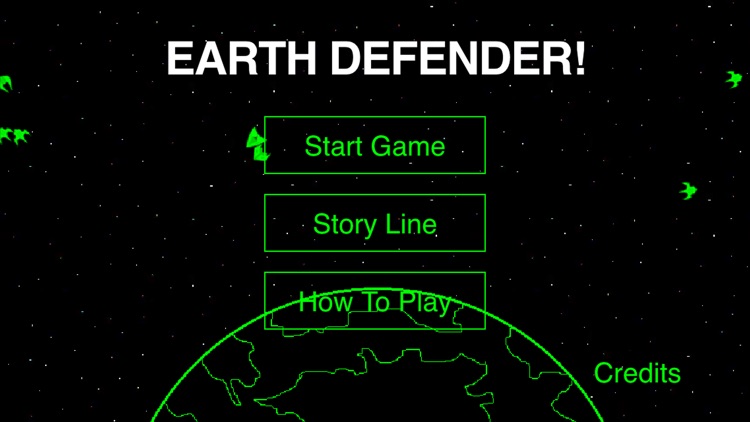 Earth Defender HD - Protect our home planet from the aliens, classic arcade game