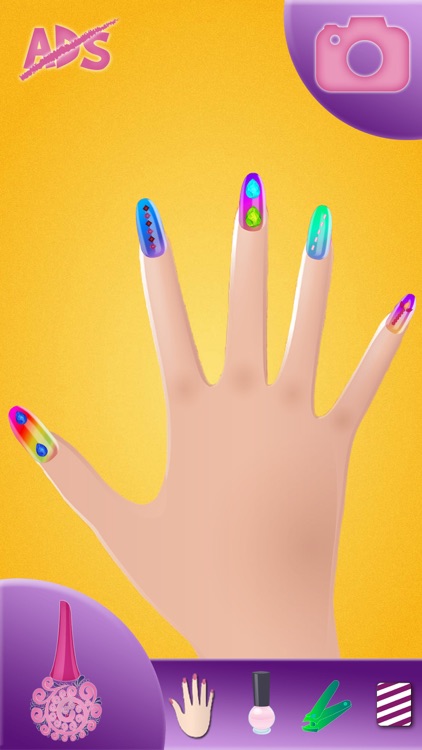 Nail Art Design – Manicure Make-over in a Trendy Beauty Salon for Girl.s screenshot-3