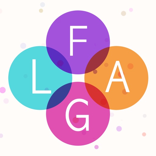 Flagbubbles! - Country Flag Word Whizzle Ruzzle Bubble Games iOS App