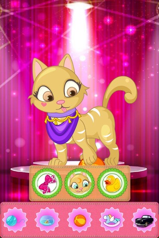 Dress up Cute Cat - Funny Pet Makeover Salon screenshot 4