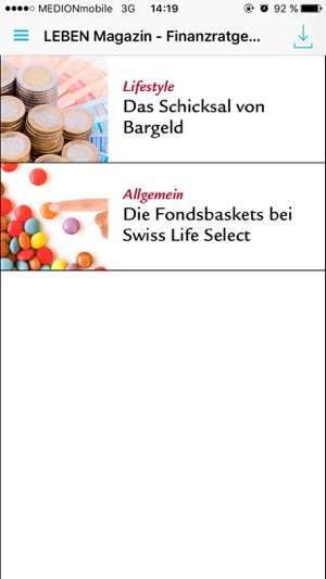 Swiss Life Select LEBEN Magazin(圖2)-速報App