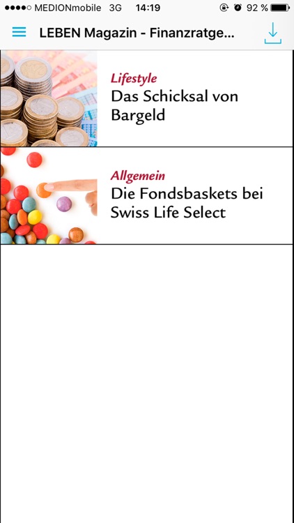 Swiss Life Select LEBEN Magazin