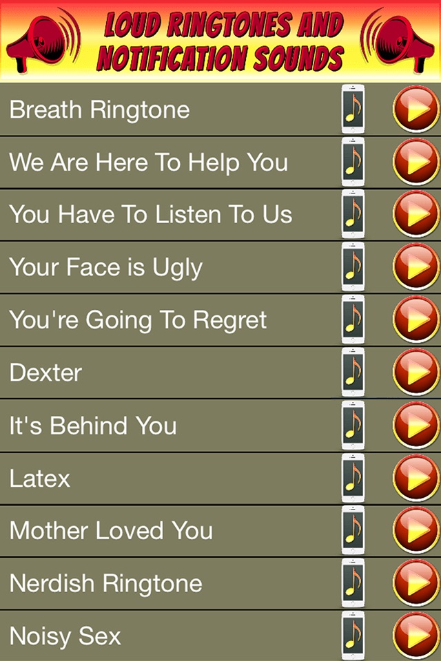 Loud Ringtones and Notification Sounds screenshot 2