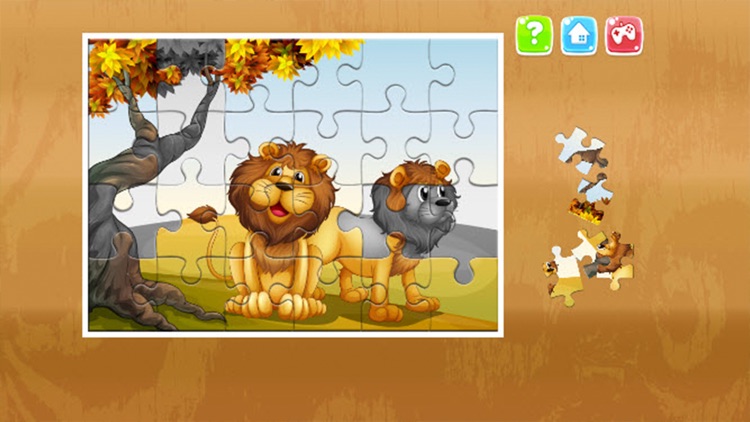 Jigsaw Puzzles Animal - Games for Toddlers and kids