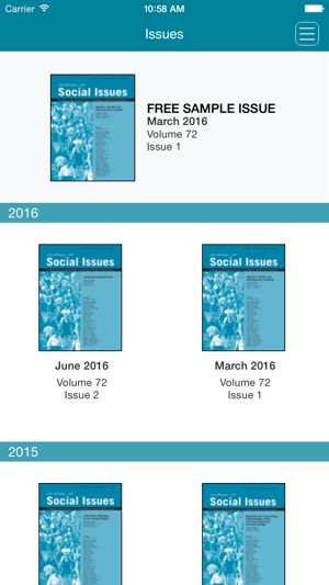 Journal of Social Issues(圖1)-速報App