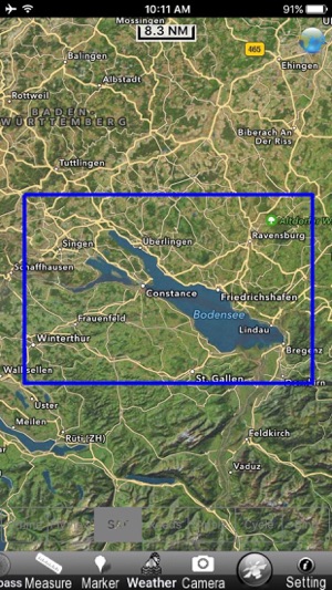 Bodensee GPS Navi Karte für bootfahren angeln und segeln(圖5)-速報App